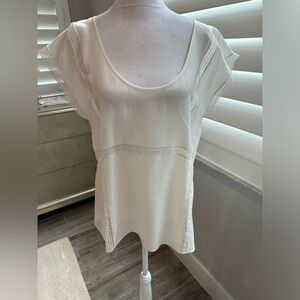 Theory Silk sleeveless top, Size L